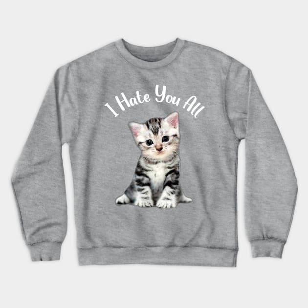 Kitten crewneck outlet